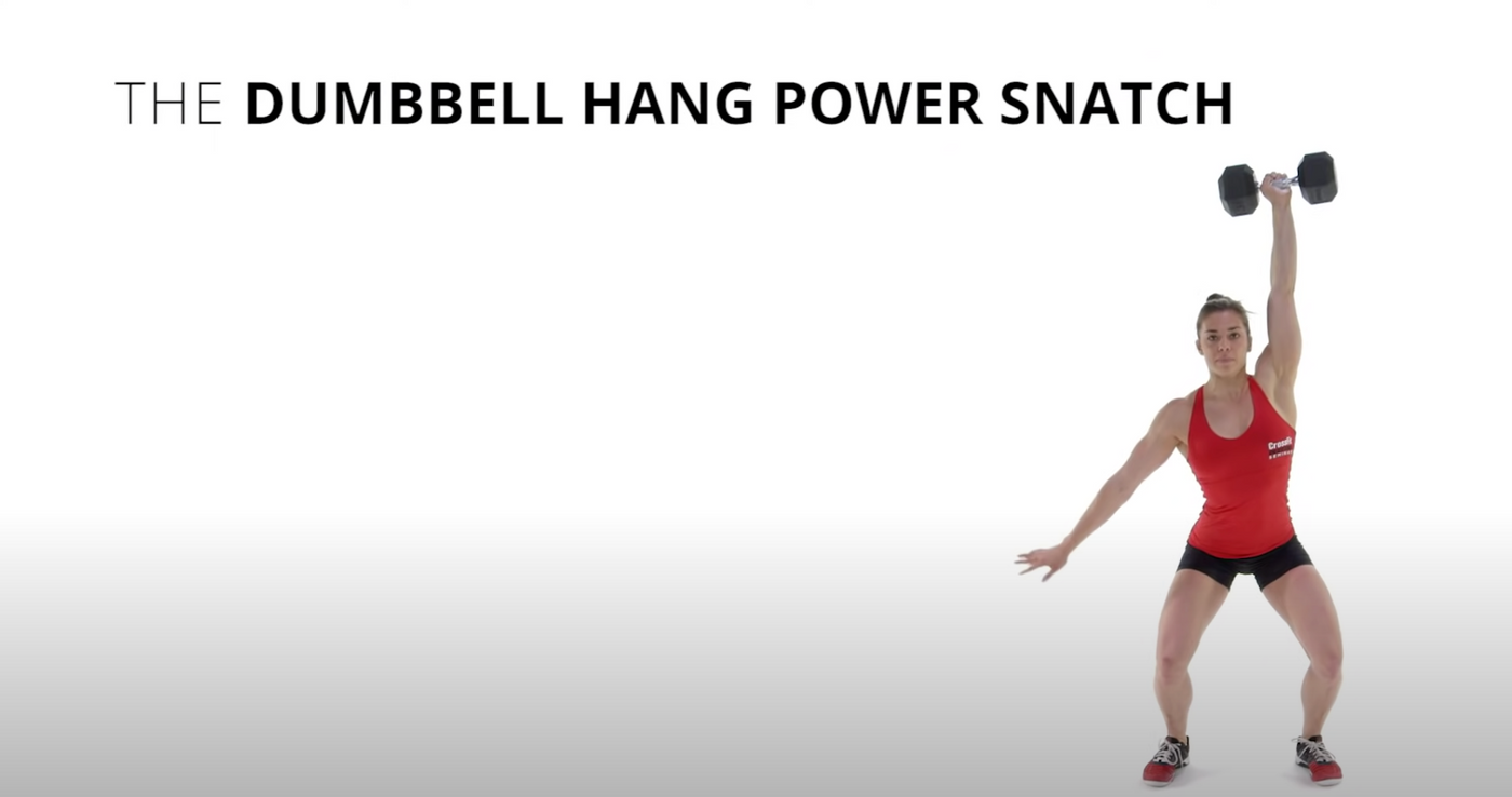 Dumbbell Hang Power Snatch