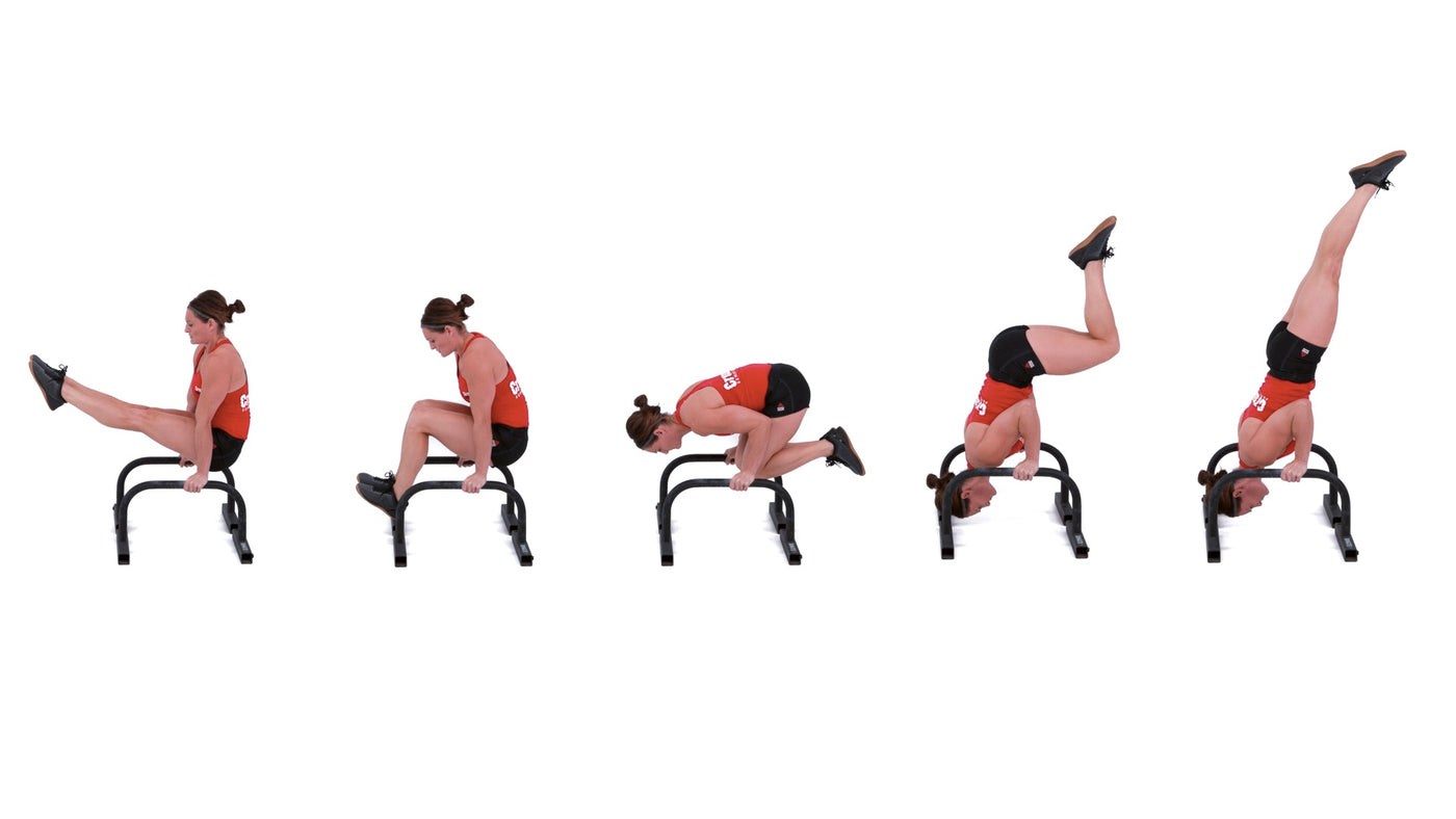 L-sit to Shoulder Stand